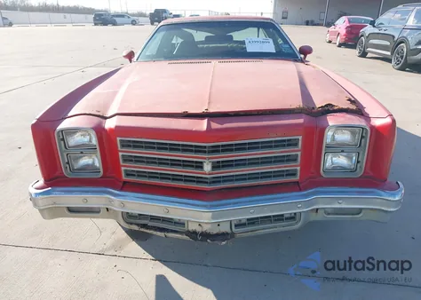 1976 Chevrolet Monte Carlo from USA, damaged, VIN 1H57V6R484291